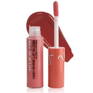 Revolution 411 Lip Glaze High Shine Lip Gloss, Hush, 0.23oz, NWT